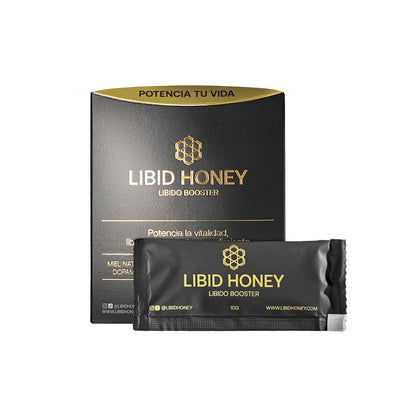 Libid Honey box and Libid Honey sachet. Libido Booster.